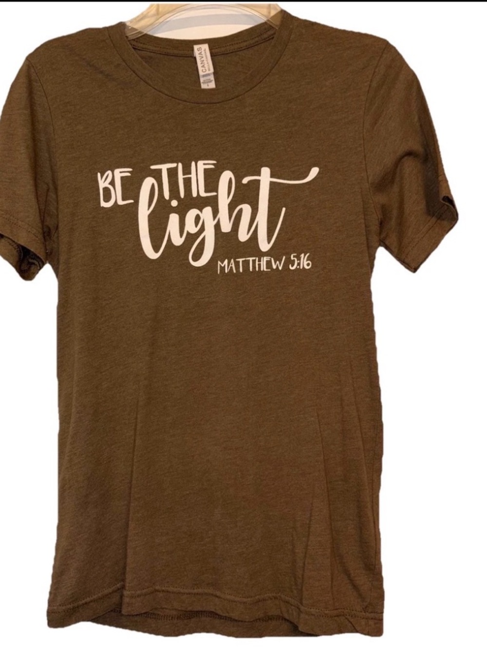 Bella Canvas Green Tee Size Small